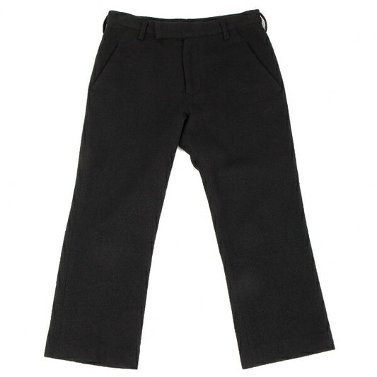 Y's Wool Cropped Pants Black Size 2