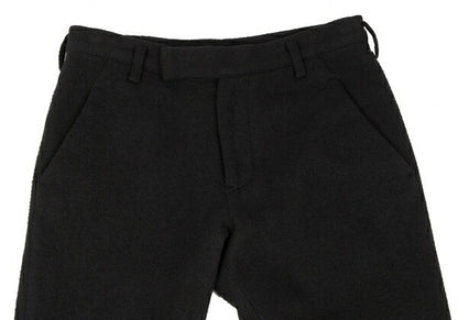 Y's Wool Cropped Pants Black Size 2