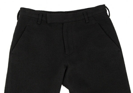Y's Wool Cropped Pants Black Size 2