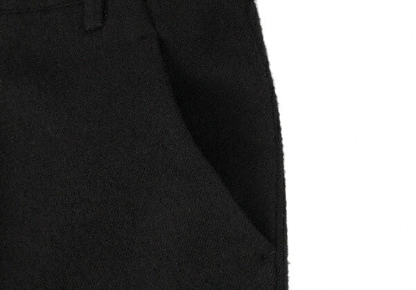 Y's Wool Cropped Pants Black Size 2