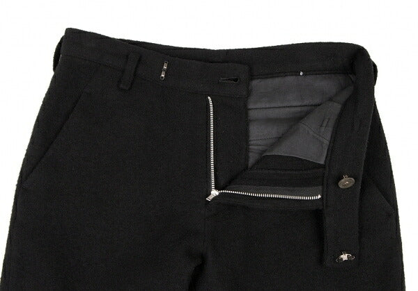 Y's Wool Cropped Pants Black Size 2