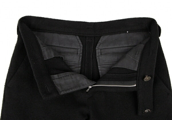 Y's Wool Cropped Pants Black Size 2