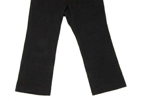 Y's Wool Cropped Pants Black Size 2