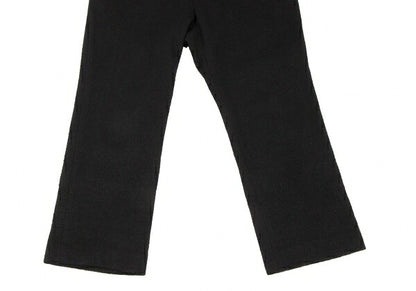 Y's Wool Cropped Pants Black Size 2