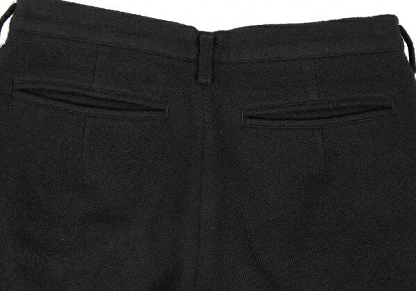 Y's Wool Cropped Pants Black Size 2