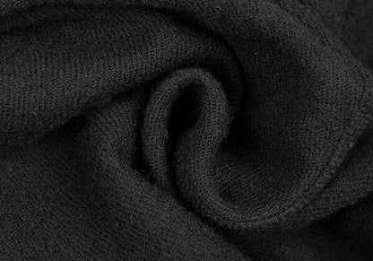 Y's Wool Cropped Pants Black Size 2