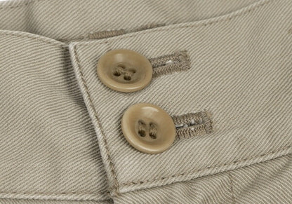 Y's Cotton Back Flap Pocket Pants Beige Size 1