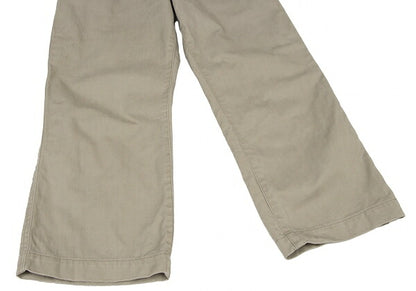 Y's Cotton Back Flap Pocket Pants Beige Size 1