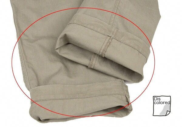 Y's Cotton Back Flap Pocket Pants Beige Size 1