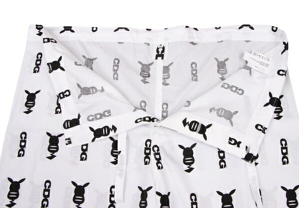 CDG 22AW Pokemon Character Logo Print Pants W/B Size S