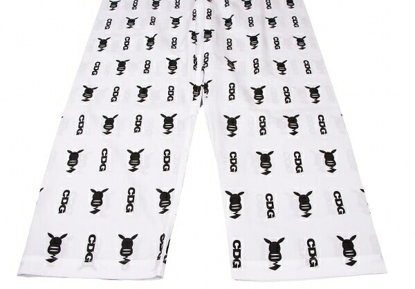 CDG 22AW Pokemon Character Logo Print Pants W/B Size S