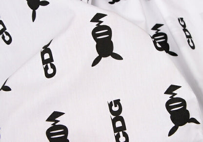 CDG 22AW Pokemon Character Logo Print Pants W/B Size S