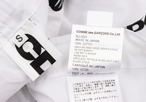 CDG 22AW Pokemon Character Logo Print Pants W/B Size S