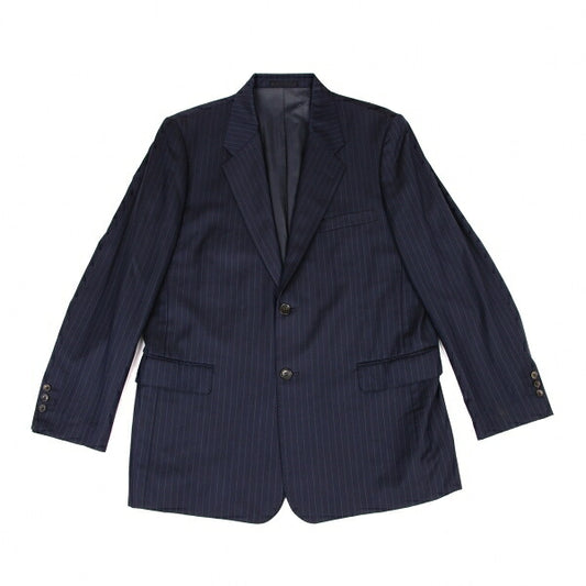Papas GUABELLO SUPER130'S Wool Chalk Jacket Navy Size M