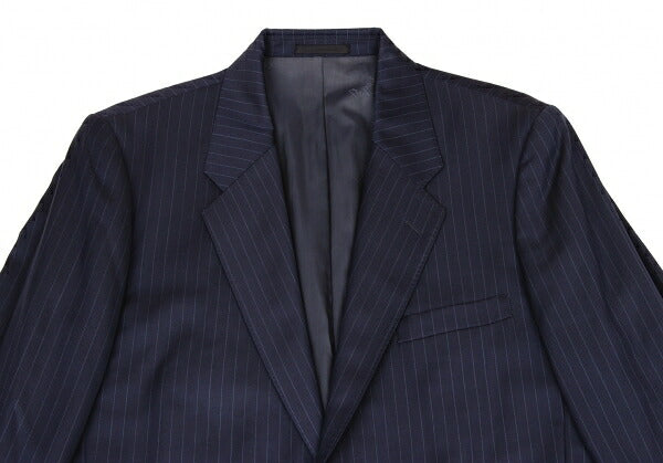 Papas GUABELLO SUPER130'S Wool Chalk Jacket Navy Size M