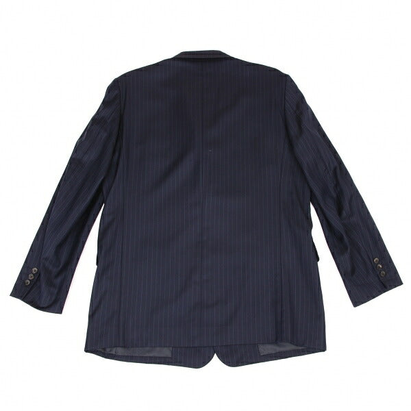Papas GUABELLO SUPER130'S Wool Chalk Jacket Navy Size M