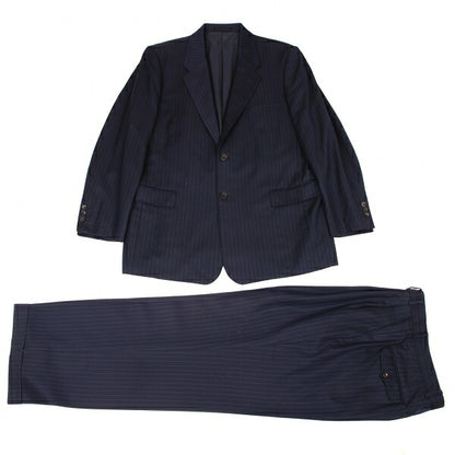 Papas GUABELLO SUPER130'S Wool Chalk Jacket Navy Size M