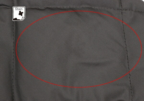 Papas Quilted Down Jacket Charcoal Gray Size L