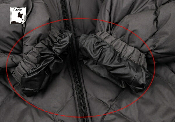 Papas Quilted Down Jacket Charcoal Gray Size L