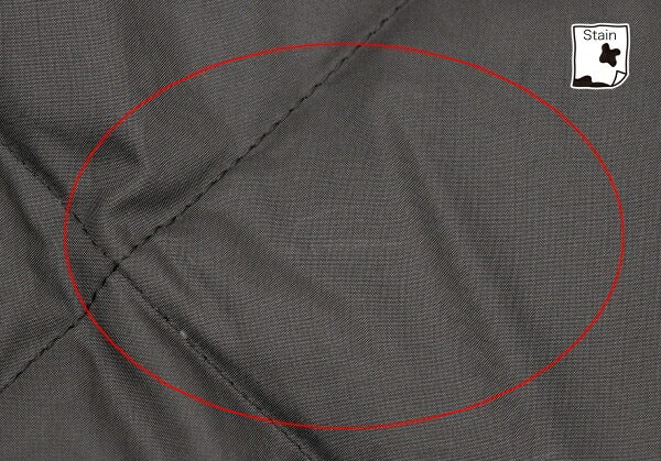 Papas Quilted Down Jacket Charcoal Gray Size L