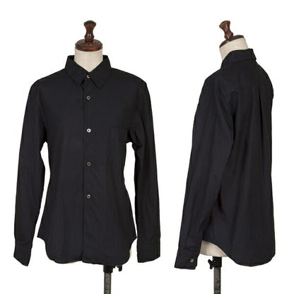 COMME des GARCONS Cotton Basic Button-Up Black Size M