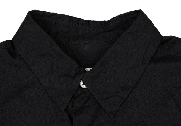 COMME des GARCONS Cotton Basic Button-Up Black Size M