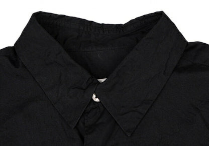 COMME des GARCONS Cotton Basic Button-Up Black Size M