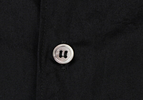 COMME des GARCONS Cotton Basic Button-Up Black Size M