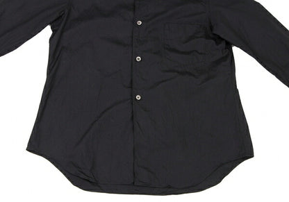 COMME des GARCONS Cotton Basic Button-Up Black Size M