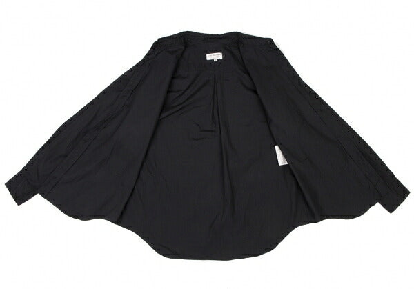 COMME des GARCONS Cotton Basic Button-Up Black Size M