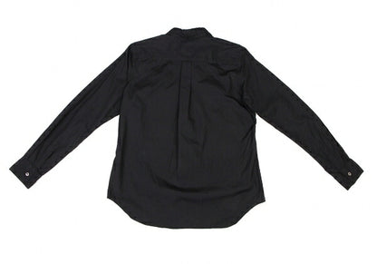 COMME des GARCONS Cotton Basic Button-Up Black Size M