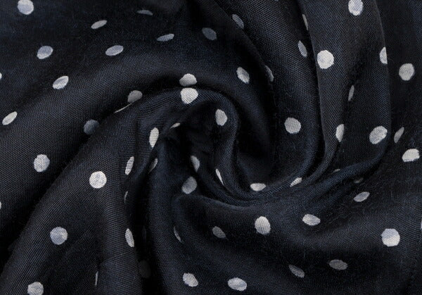 45rpm Cupro Cotton Dot Print Pants Navy White Size 3