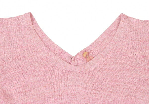 45rpm Cotton Back Open Knit Sweater Pink Size 2