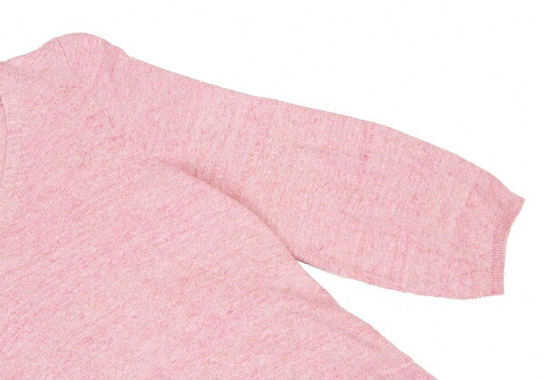 45rpm Cotton Back Open Knit Sweater Pink Size 2