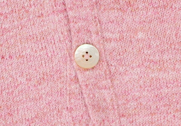 45rpm Cotton Back Open Knit Sweater Pink Size 2
