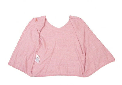 45rpm Cotton Back Open Knit Sweater Pink Size 2