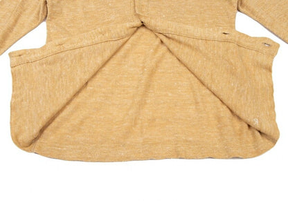 45rpm Linen Ramie Knit Cardigan Yellow Size 1