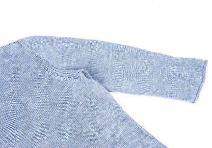 45rpm 45R Linen Low Gauge Knit Sweater Light Blue Size 0