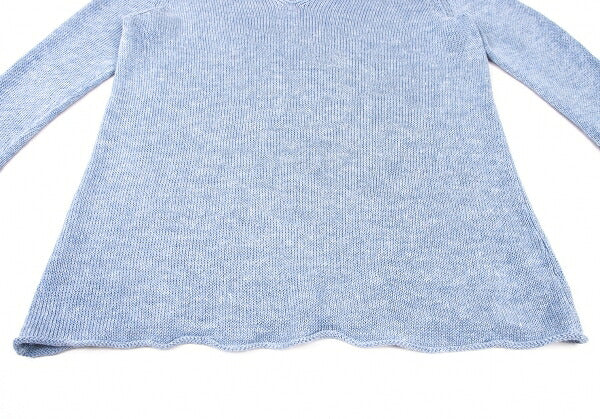 45rpm 45R Linen Low Gauge Knit Sweater Light Blue Size 0