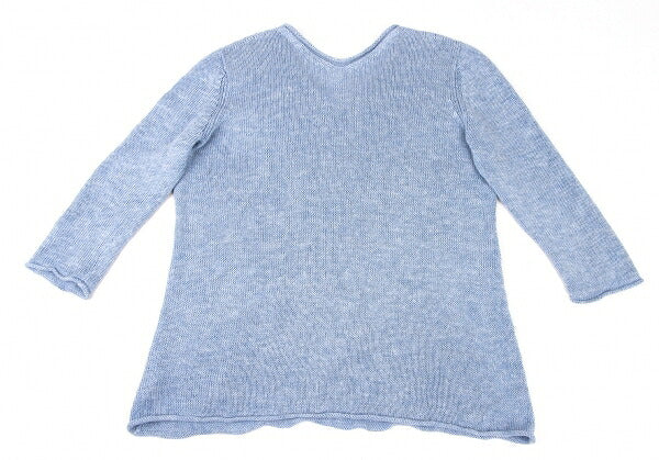 45rpm 45R Linen Low Gauge Knit Sweater Light Blue Size 0