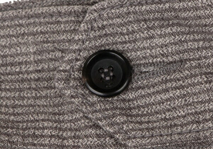 45rpm Stripe Tuck Shorts Charcoal Gray Size 32