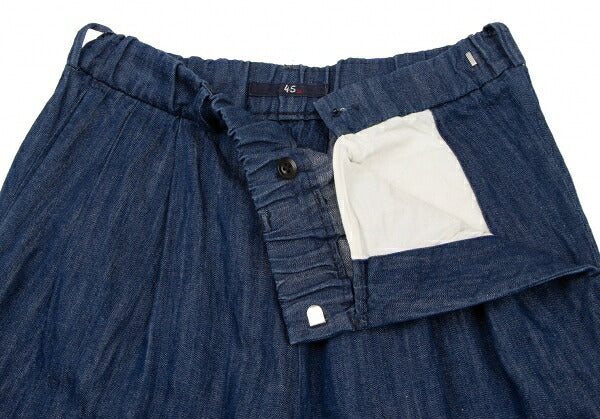 45rpm Cotton Linen Denim Jeans Blue Size 1
