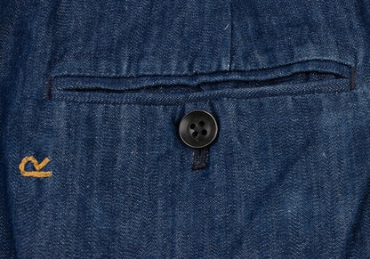 45rpm Cotton Linen Denim Jeans Blue Size 1