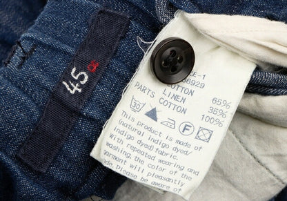 45rpm Cotton Linen Denim Jeans Blue Size 1