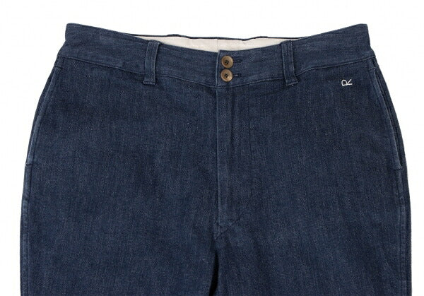 45rpm Cotton Hem Button Stretch Denim Size 2