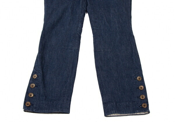 45rpm Cotton Hem Button Stretch Denim Size 2
