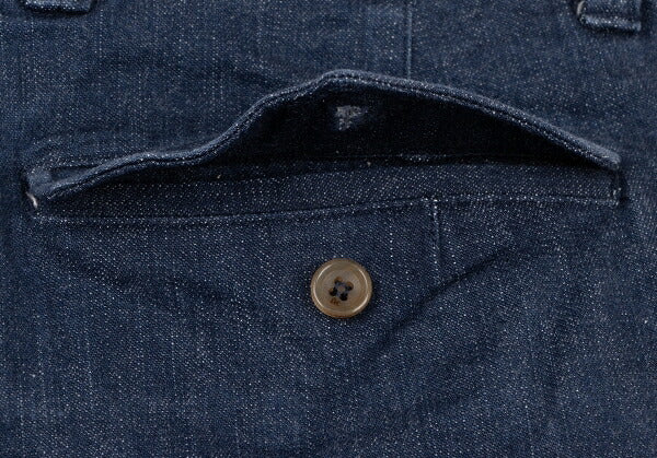 45rpm Cotton Hem Button Stretch Denim Size 2