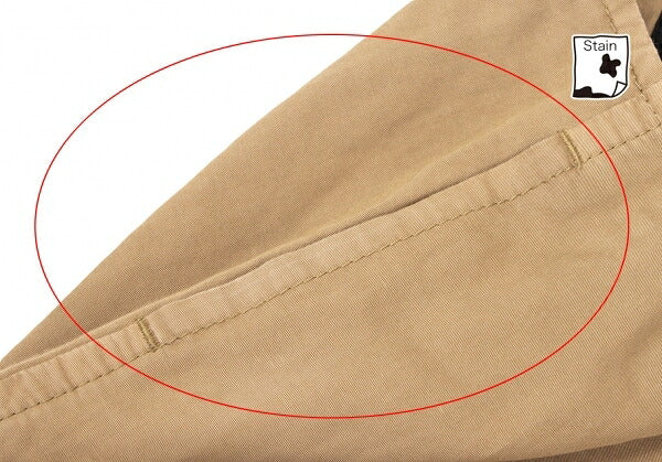 COMME des GARCONS Garment Dye Cotton Skirt Beige Size M