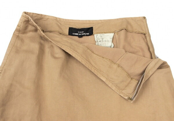 COMME des GARCONS Garment Dye Cotton Skirt Beige Size M