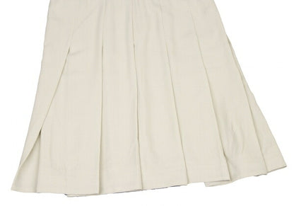 MOSCHINO Pintuck Sleeveless Dress Off-Beige Size 38